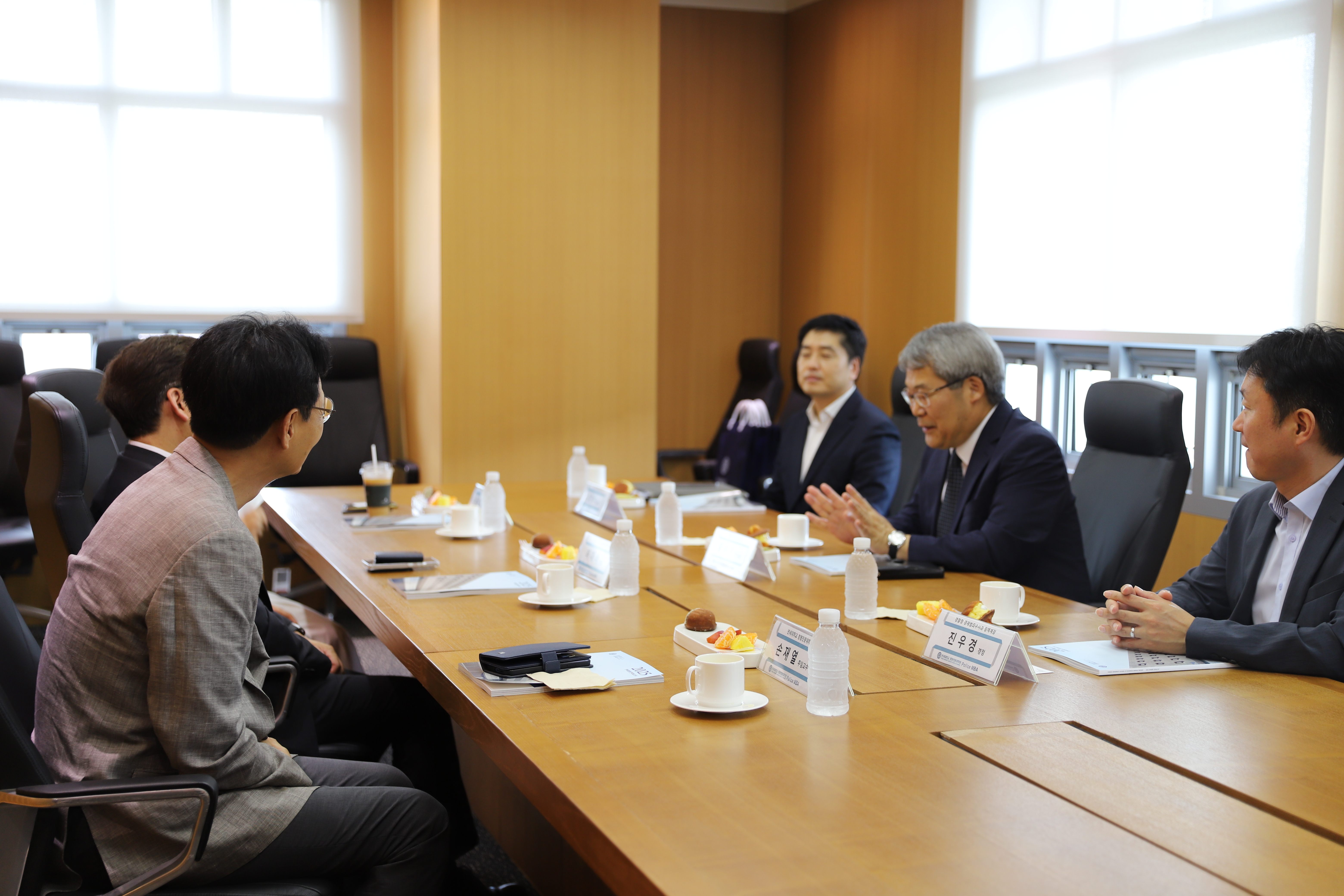 홍석기 신임 경찰청 국가수사본부장, 경영대학 Police MBA 발전 방안 논의